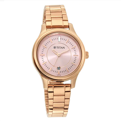 "Titan  Ladies Watch - NN2638WM01 - Click here to View more details about this Product